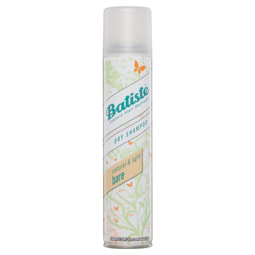 바티스테 베어 내츄럴 앤 라이트 드라이 샴푸 200ML, Batiste Bare Natural and Light Dry Shampoo 200ml