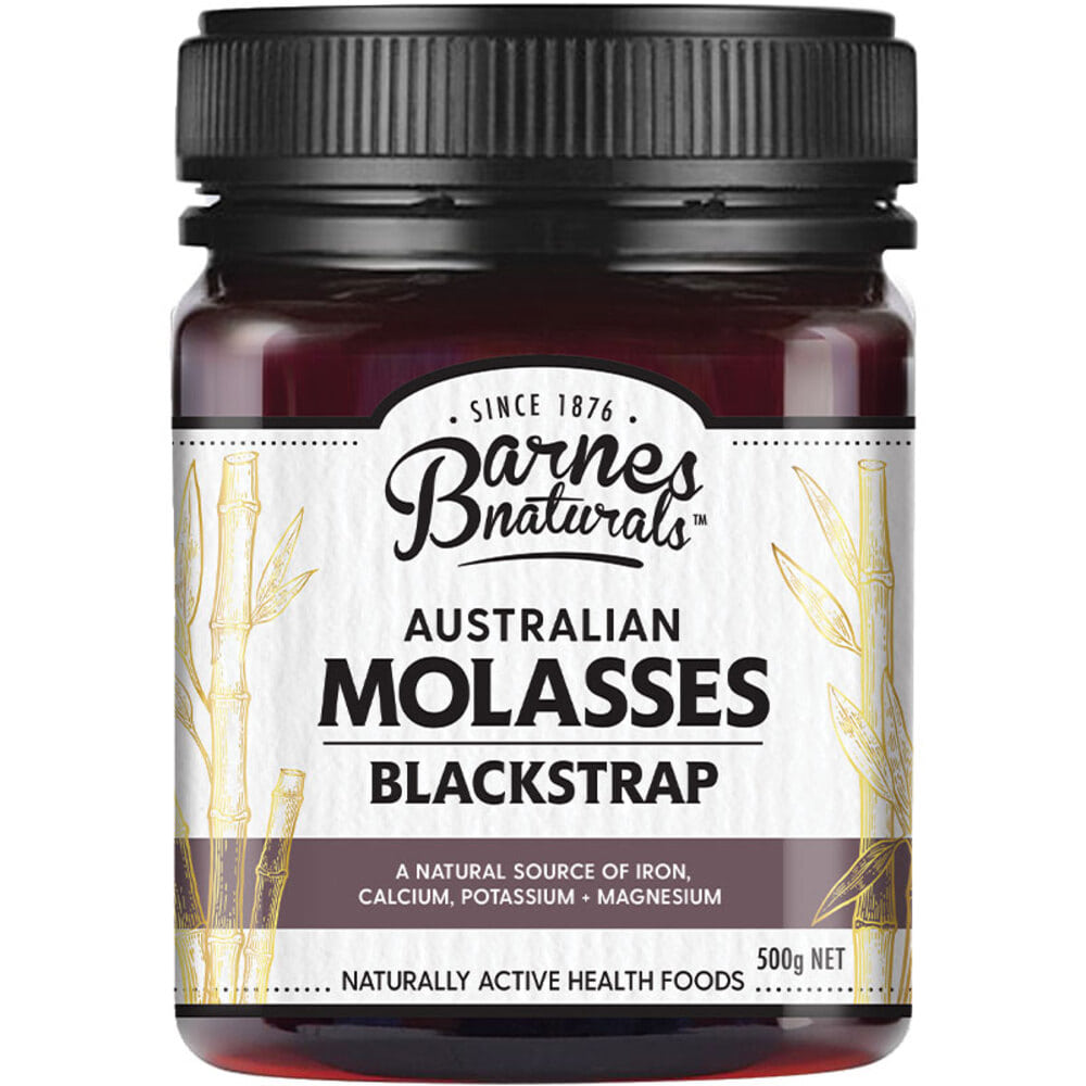 반스 내츄럴 오스트레일리안 블랙스트랩 몰라시스 500g, Barnes Naturals Australian Blackstrap Molasses 500g