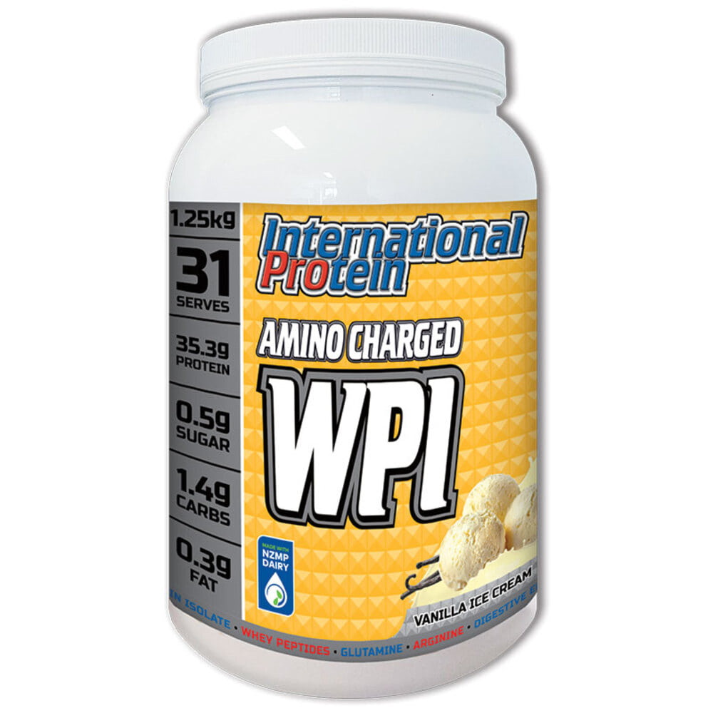 인터네셔널 프로틴 아미노 차지드 WPI 바닐라 1.25kg International Protein Amino Charged WPI Vanilla 1.25kg