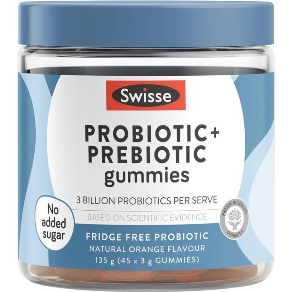 Swisse Adults Probiotic &amp; Prebiotic Gummies 45 Pack
