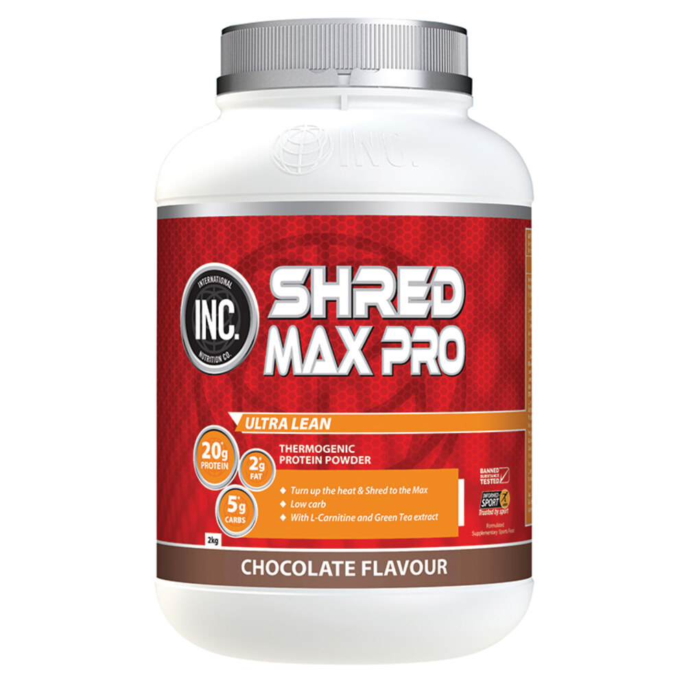 아이엔씨 쉬레드 맥스 프로 초코렛 맛 2kg INC Shred Max Pro Chocolate Flavour 2kg