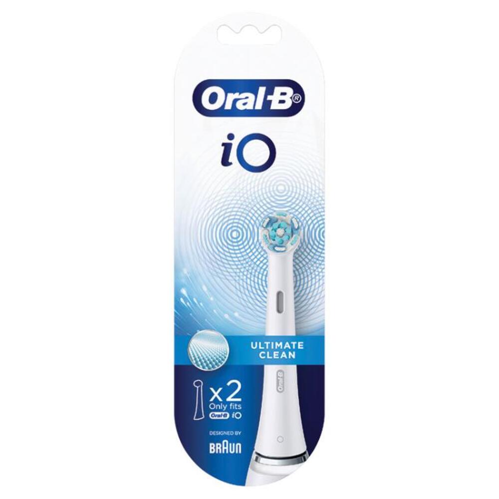 Oral B Power Toothbrush iO Ultimate Clean Refills White 2 Pack