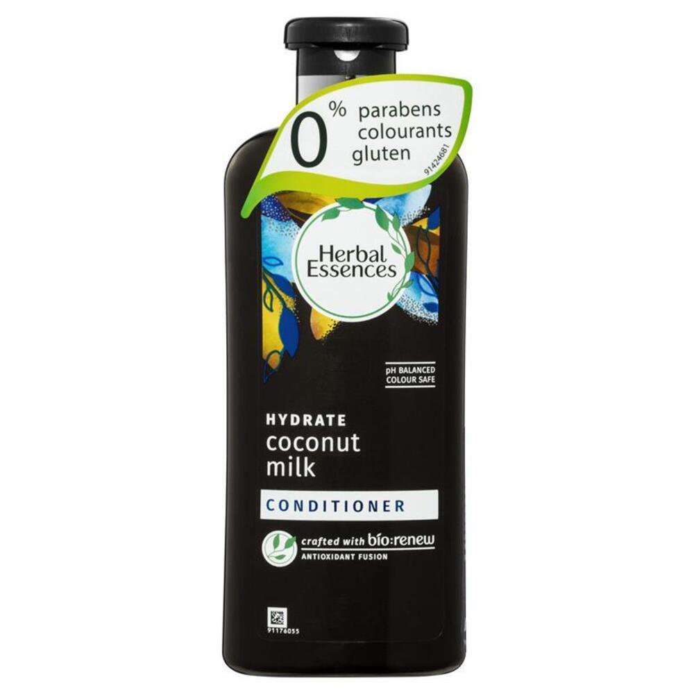 허브 에센스 바이오 리뉴 하이드레이트 코코넛 밀크 컨디셔너 400ml, Herbal Essences Bio Renew Hydrate Coconut Milk Conditioner 400ml