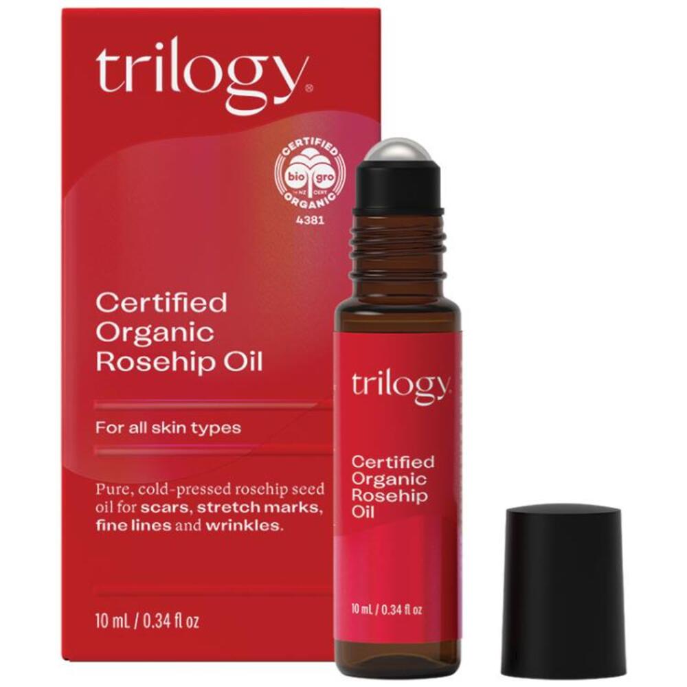 Trilogy Certified Organic Rosehip Oil Roller 10ml
