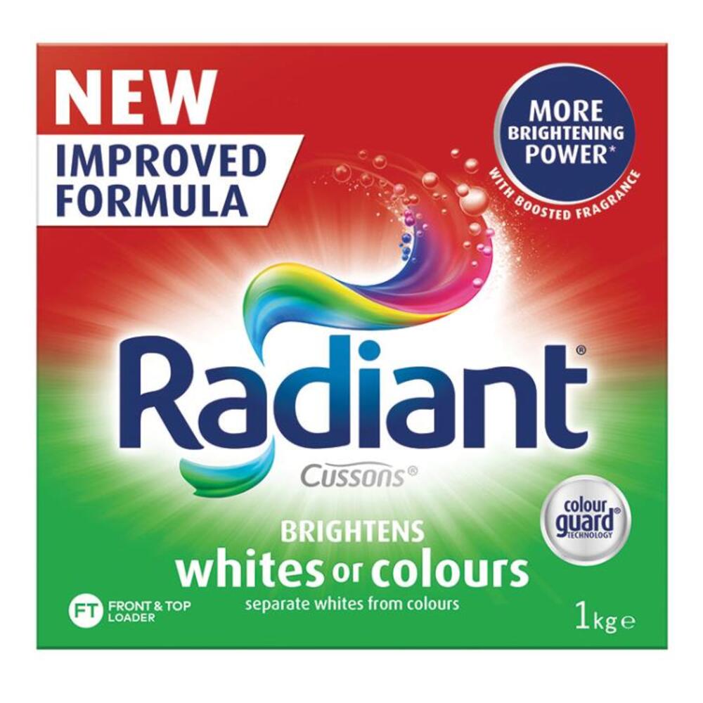 Radiant Laundry Detergent Powder Mixed Colour Wash 1kg