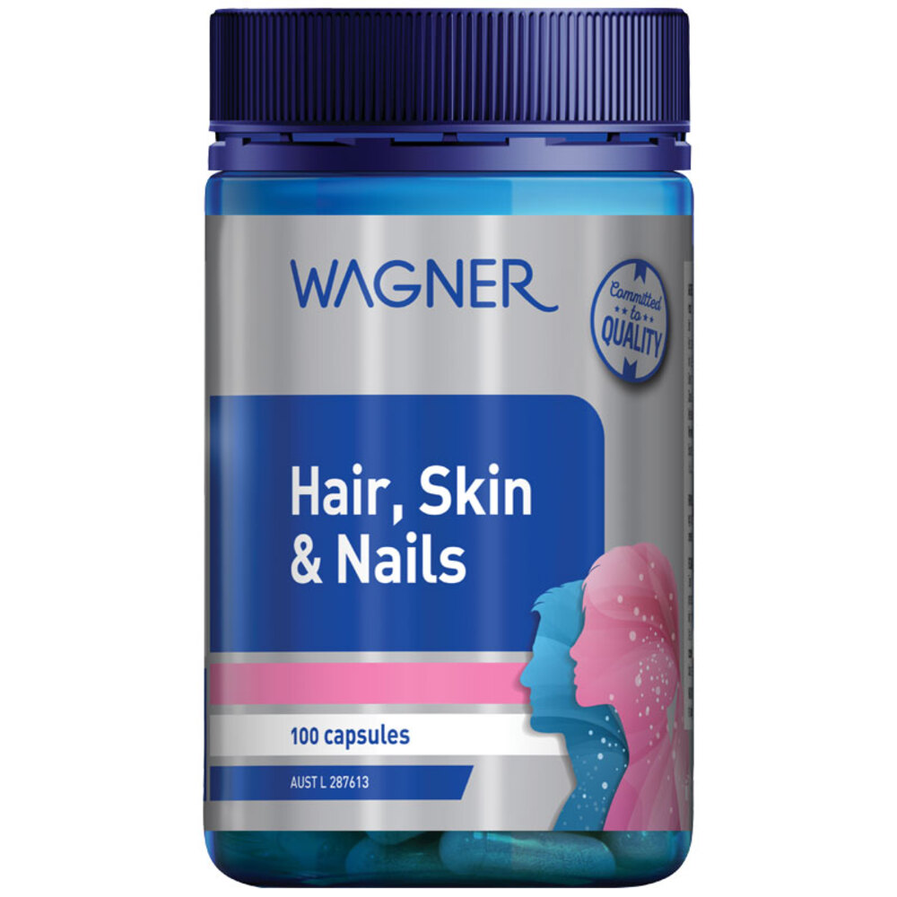 와그너 헤어 스킨 앤 네일 100정 Wagner Hair Skin and Nails 100 Capsules