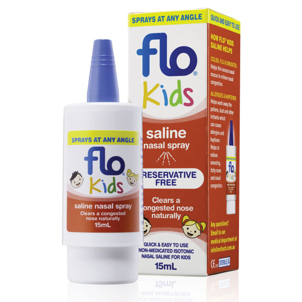 플로 키즈 식염수 스프레이 15ml Flo Kids Saline Spray 15ml