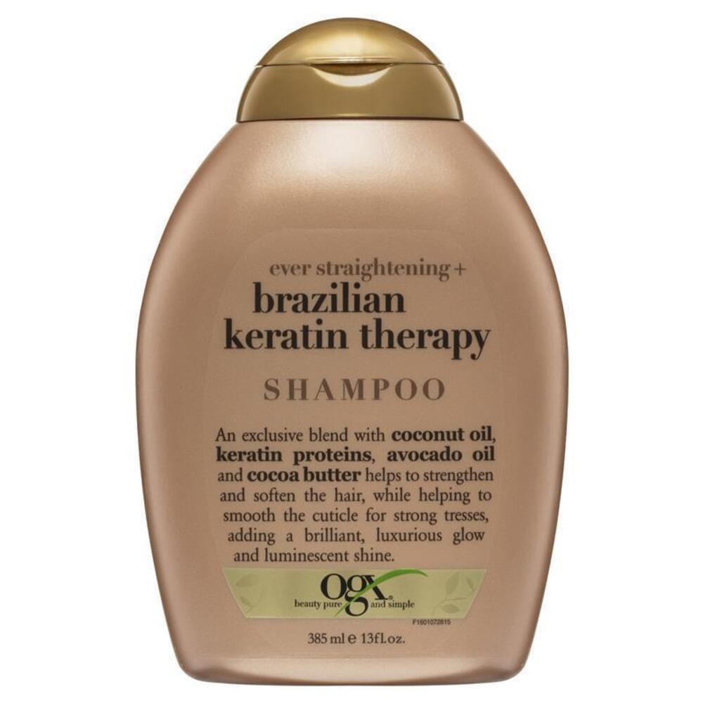 OGX 브라질리언 케라틴 테라피 에버 스트레이트 샴푸 385mL, OGX Brazillian Keratin Therapy Ever Straight Shampoo 385mL