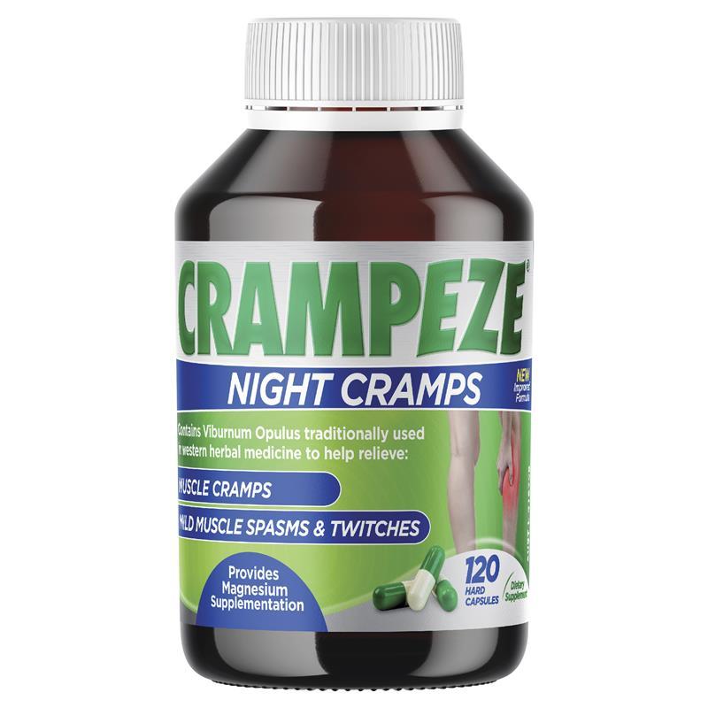 크램피즈 나이트 크램프 120정 Crampeze Night Cramps 120 Capsules