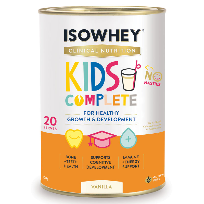 아이소웨이 클리니컬 뉴트리션 키즈 컴플릿 바닐라 600g IsoWhey Clinical Nutrition Kids Complete Vanilla 600g