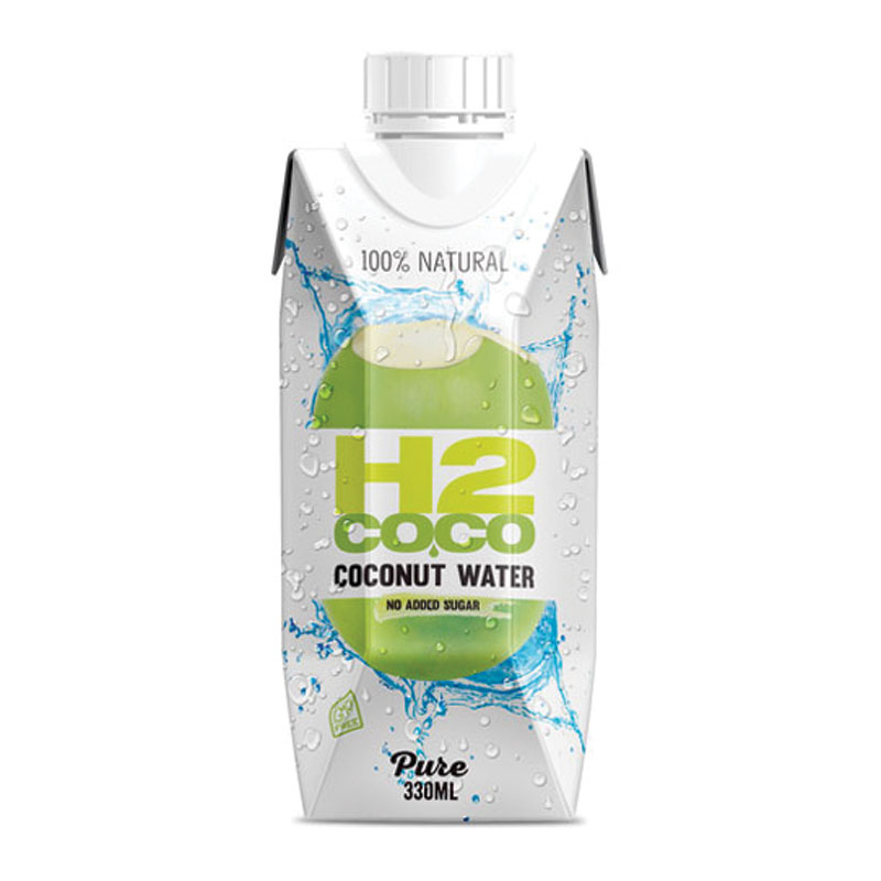 H2COCO 퓨어 코코넛 워터 330ml H2COCO Pure Coconut Water 330ml