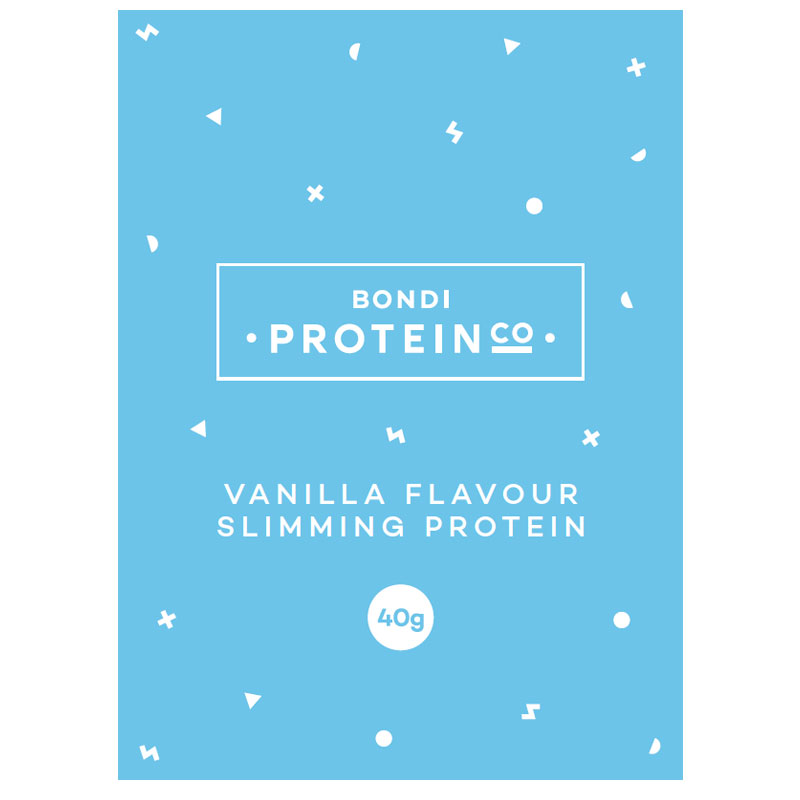 본다이프로틴코 슬림 잇 블렌드 바닐라 싱글 서브 개 40g Bondi Protein Co Slim It Blend Vanilla Single Serve Sachet 40g