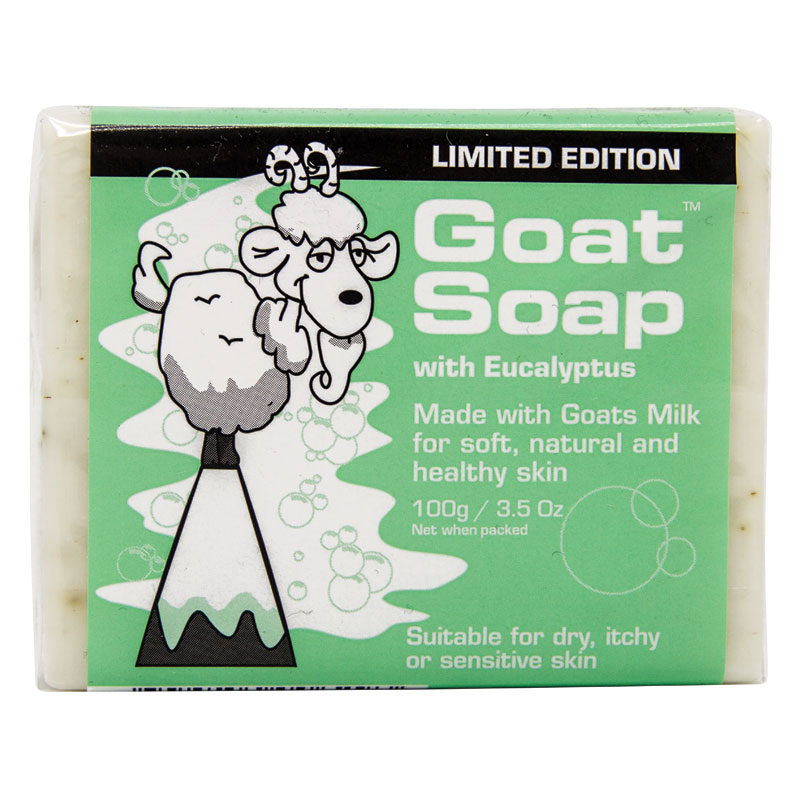 고트 비누 윗 유칼립투스 100g, Goat Soap With Eucalyptus 100g