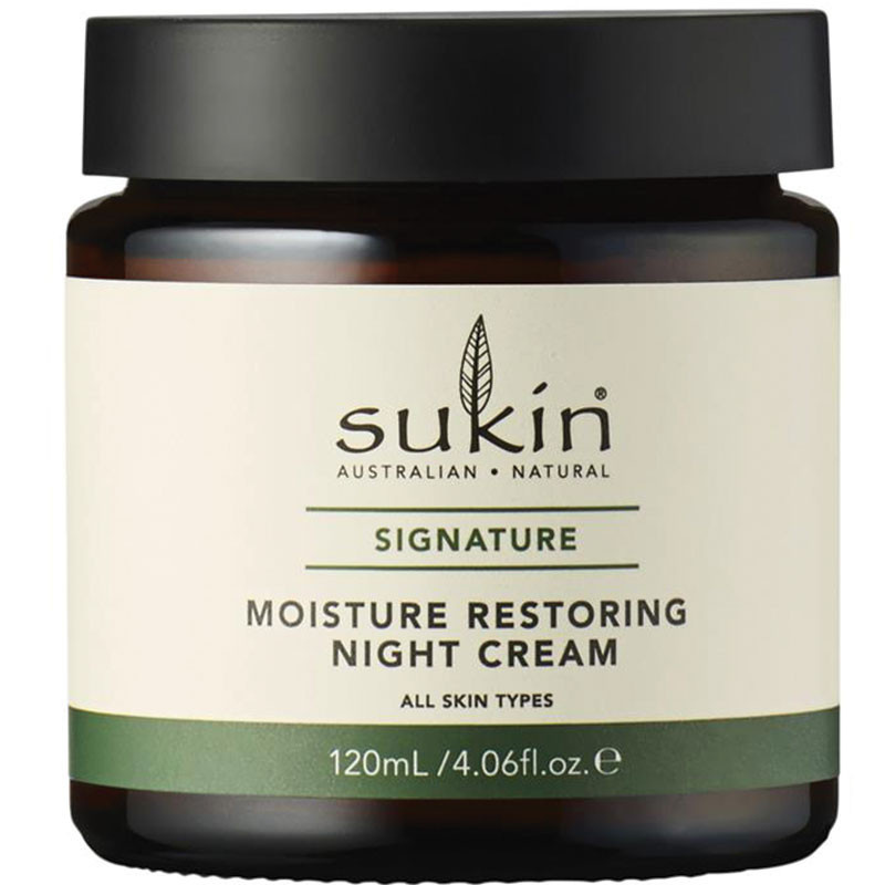 수킨 모이스쳐 리스토링 나이트 크림 120ml, Sukin Moisture Restoring Night Cream 120ml